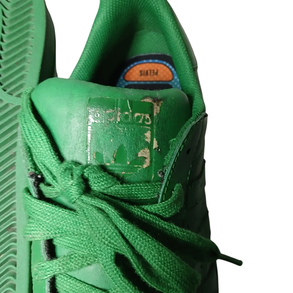 Green Adidas Sneakers - Picture 8 of 10